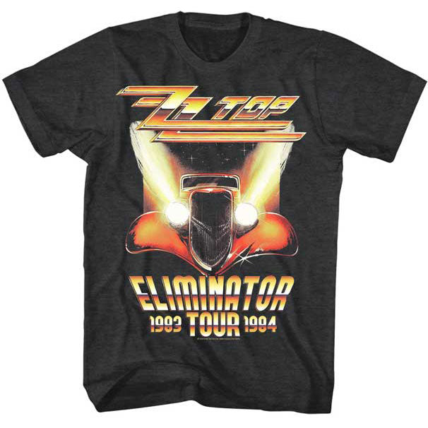 ZZ Top Eliminator Tour Slim Fit T-shirt Front