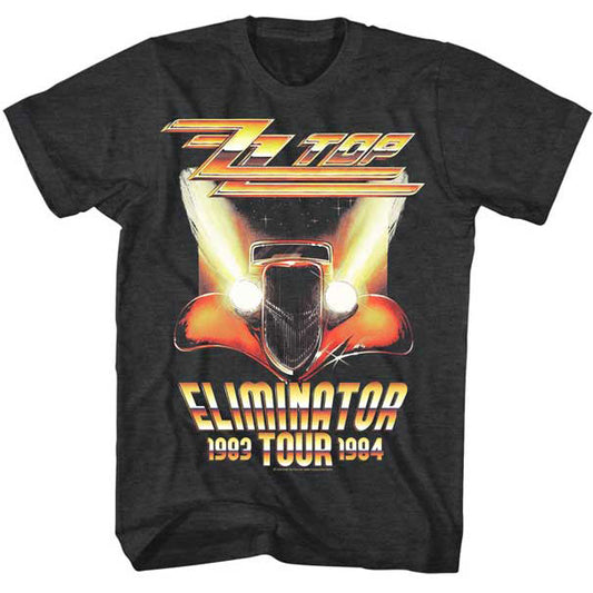 ZZ Top Eliminator Tour Slim Fit T-shirt Front