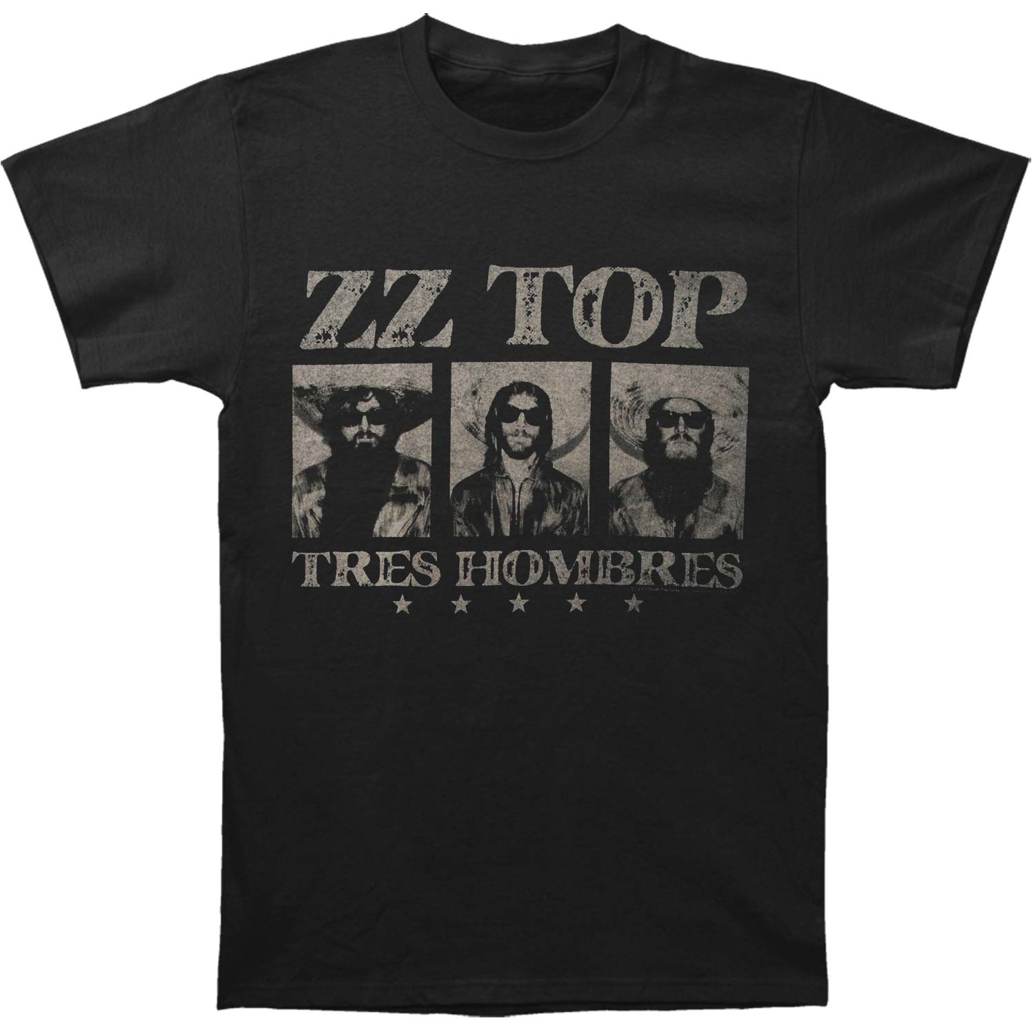 ZZ Top Slim Fit T-shirt Front