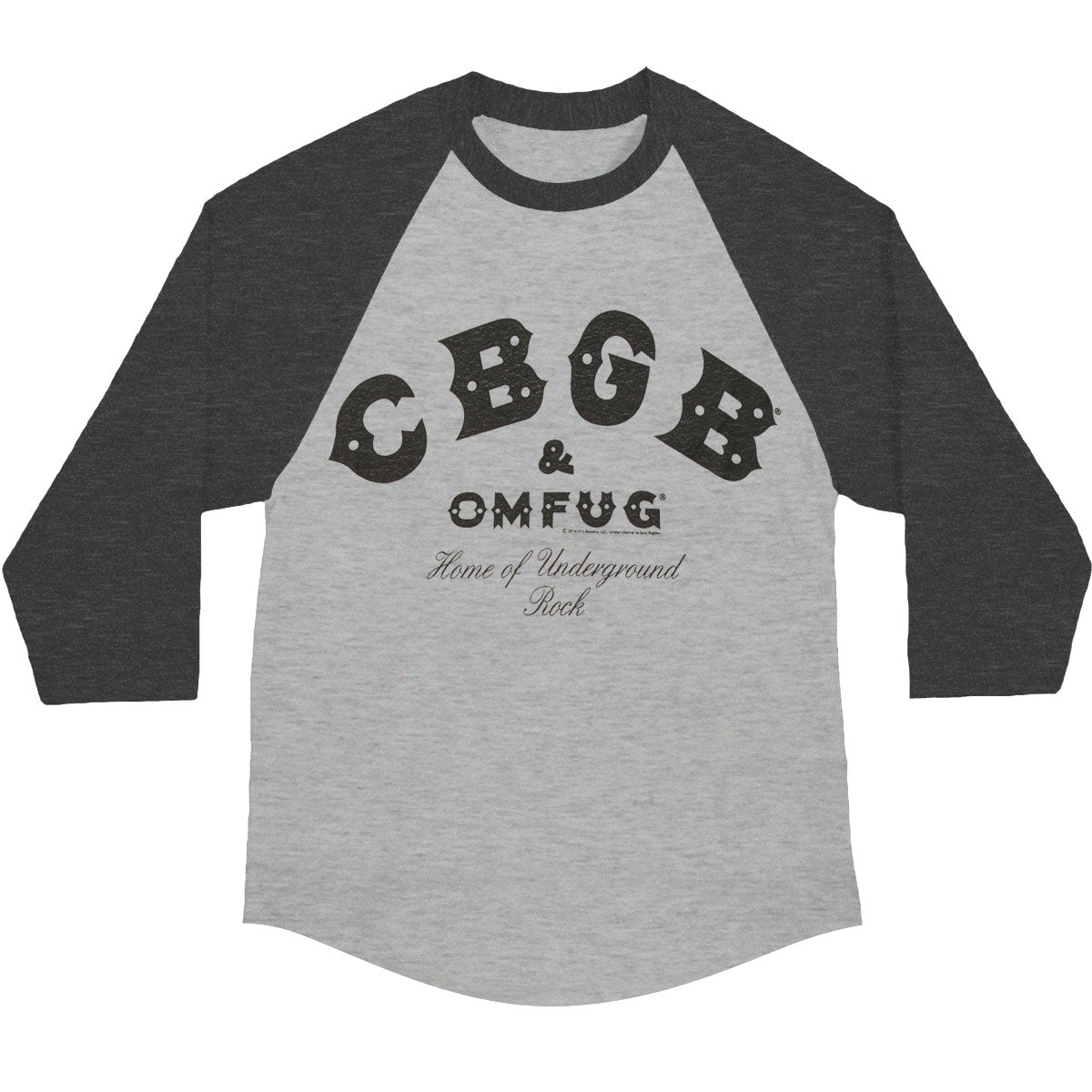 CBGB Logo Baseball Jersey Front