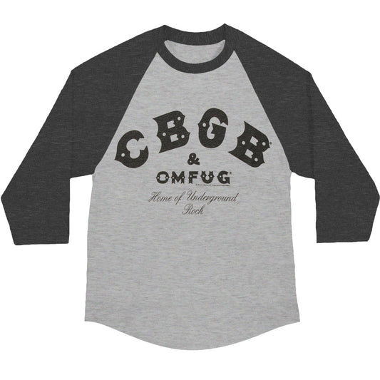 CBGB Logo Baseball Jersey Front