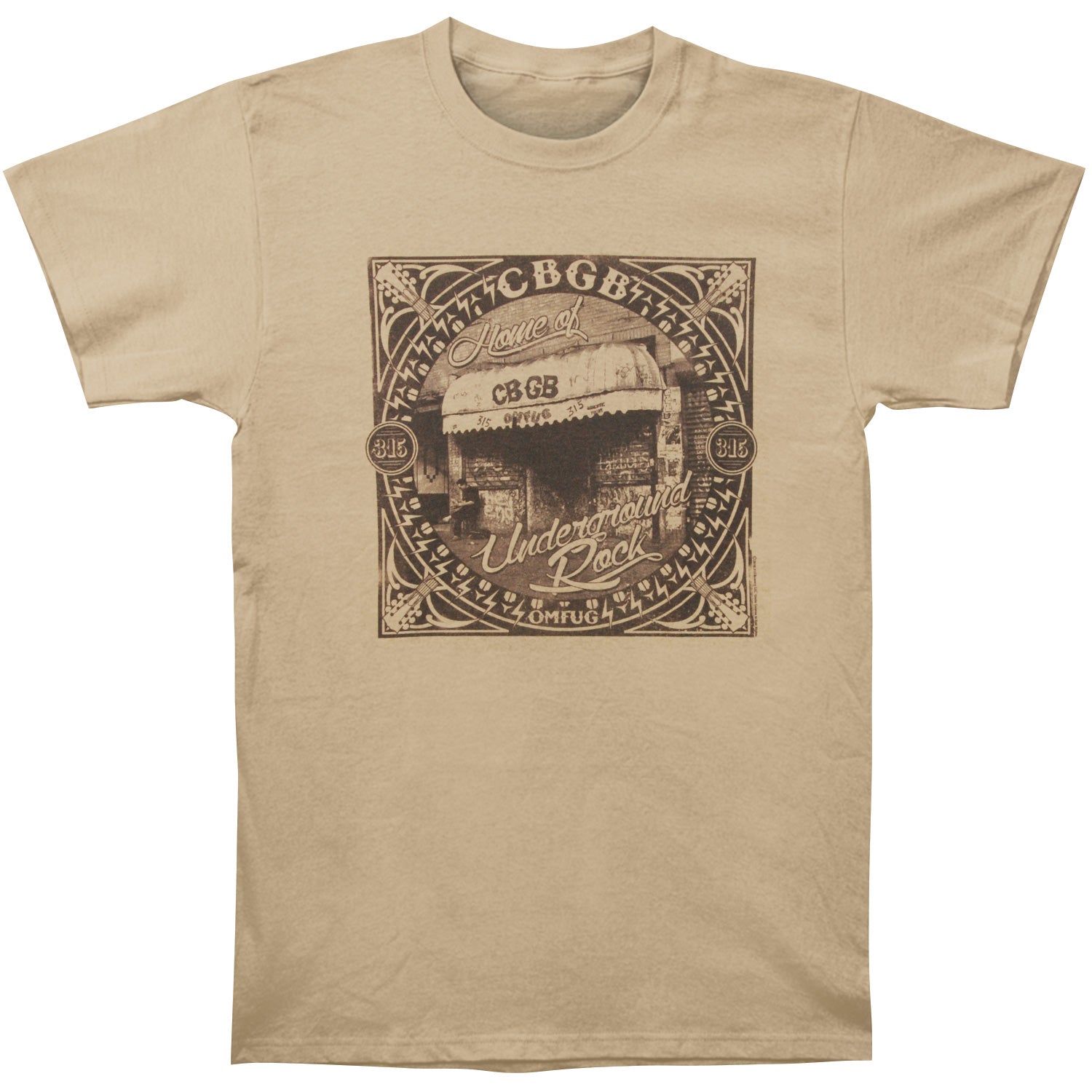 CBGB Underground Rock Slim Fit T-shirt