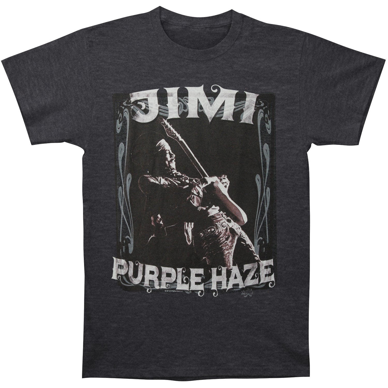 Jimi Hendrix Night Tripper Slim Fit T-shirt Front