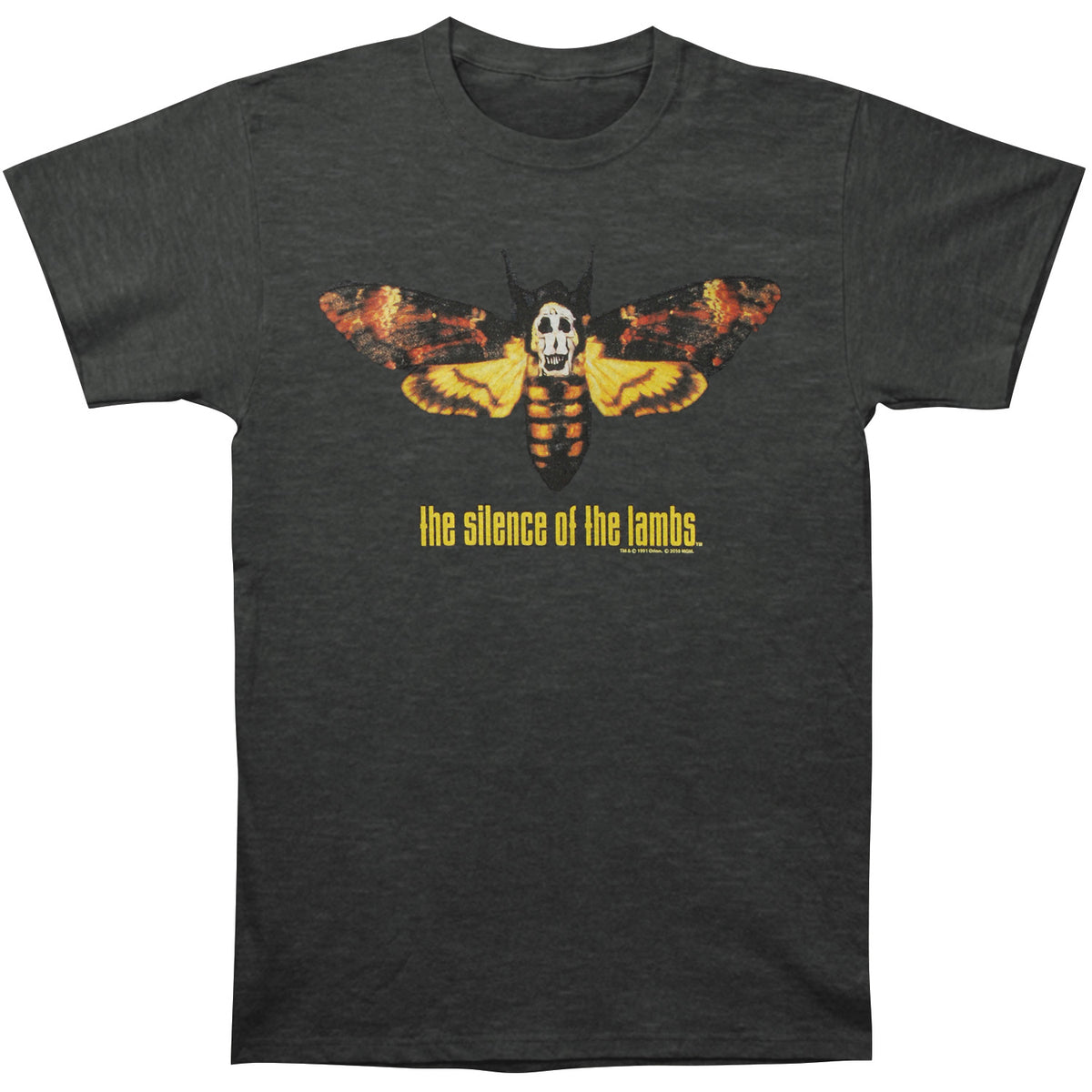 Silence Of The Lambs Moth Slim Fit T-shirt Front