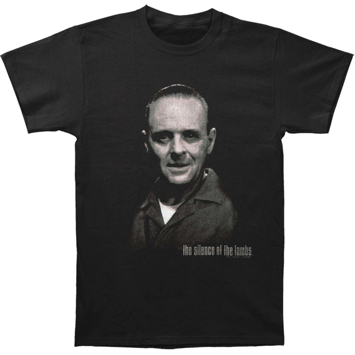 Silence Of The Lambs H. Lecter Slim Fit T-shirt Front