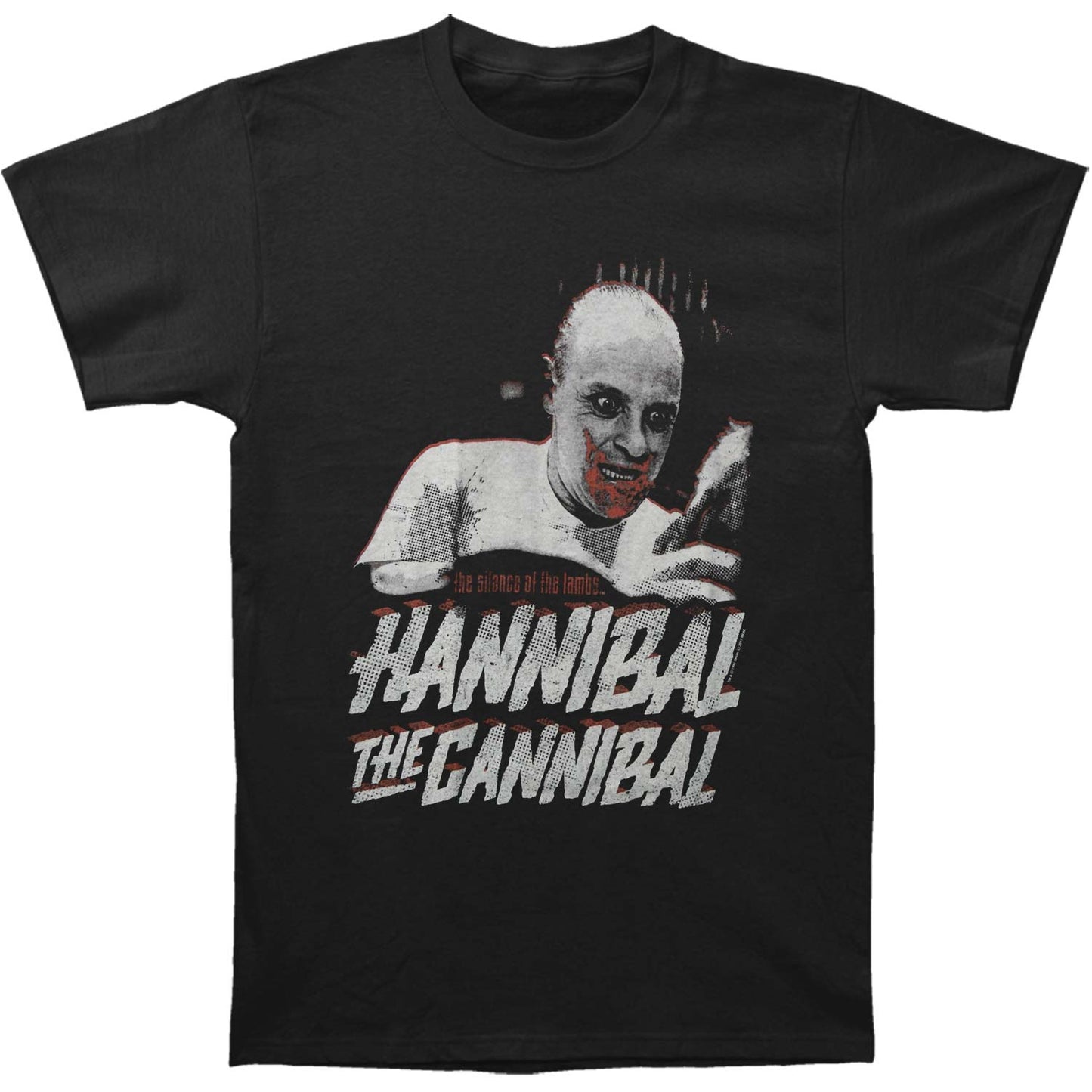 Silence Of The Lambs The Cannibal Slim Fit T-shirt Front