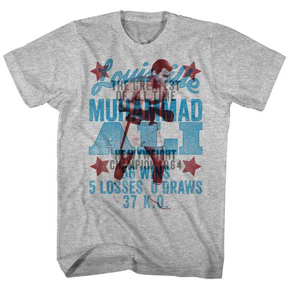Muhammad Ali Overlay Slim Fit T-shirt Front