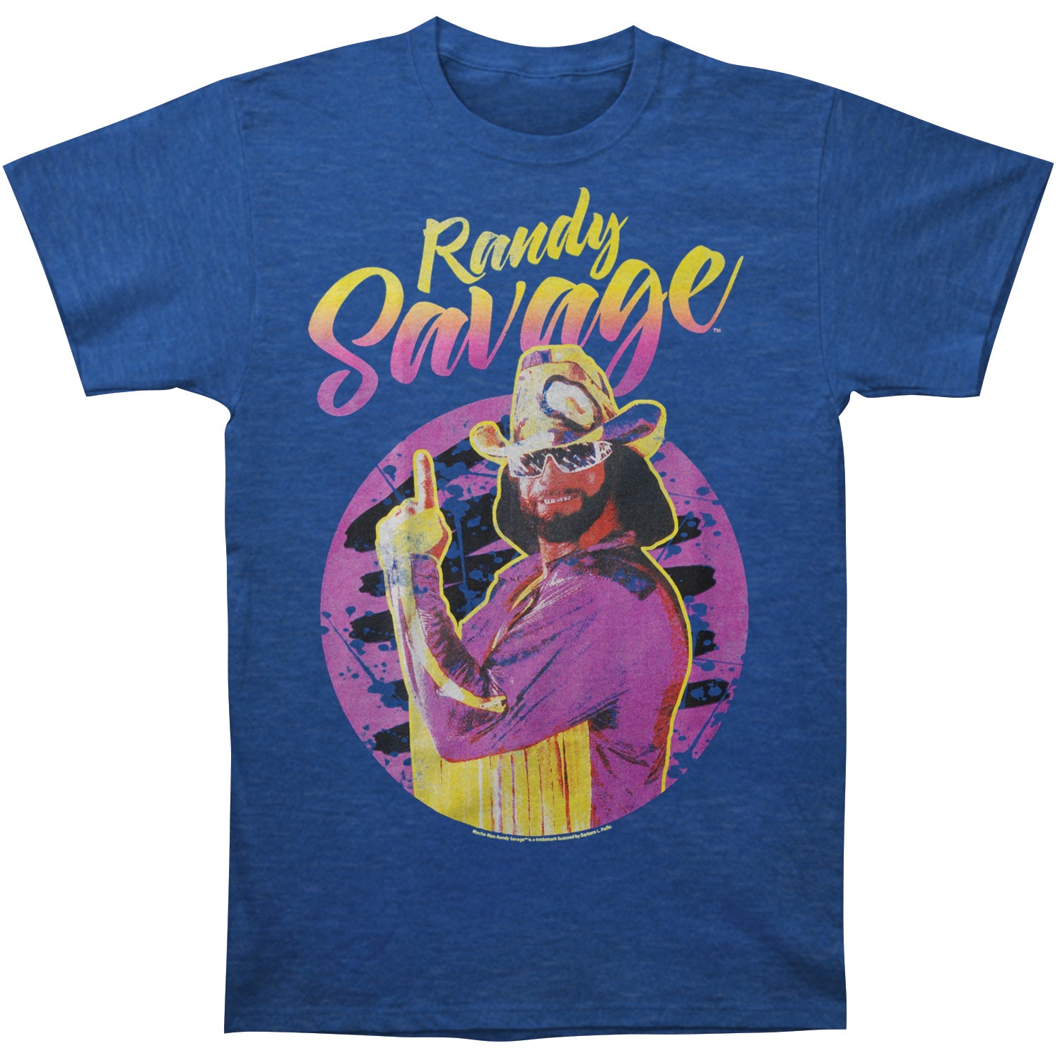 Macho Man Randy Savage Slim Fit T-shirt Front