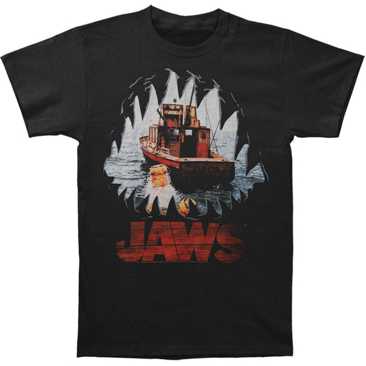 Jaws Mouth POV Slim Fit T-shirt Front