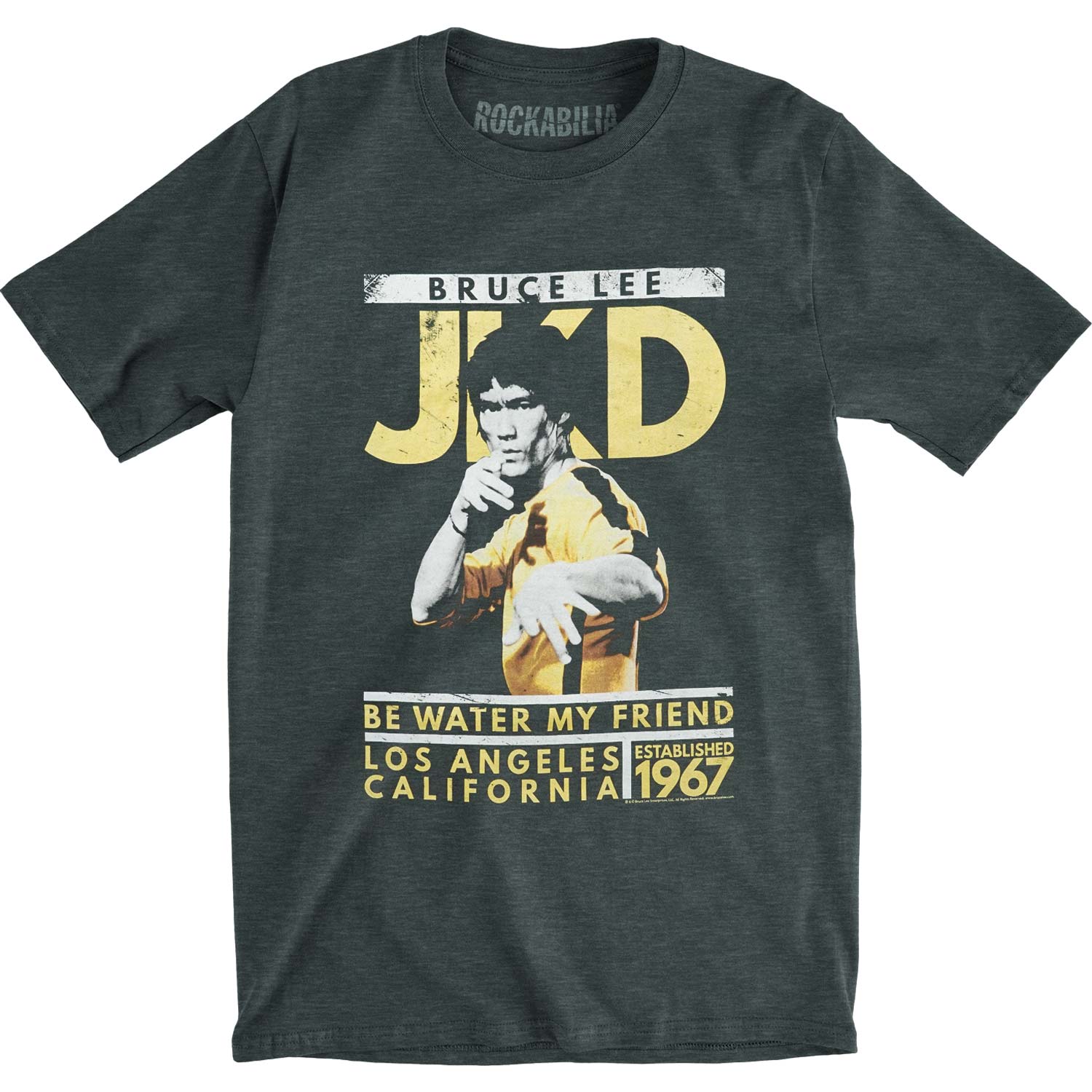 Bruce Lee Jay Kay Dee Slim Fit T-shirt Front
