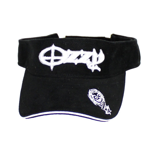 Ozzy Osbourne Ozzy Logo With Straight Jacket Visor Cap