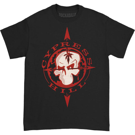 Cypress Hill Skull & Compass T-shirt Front