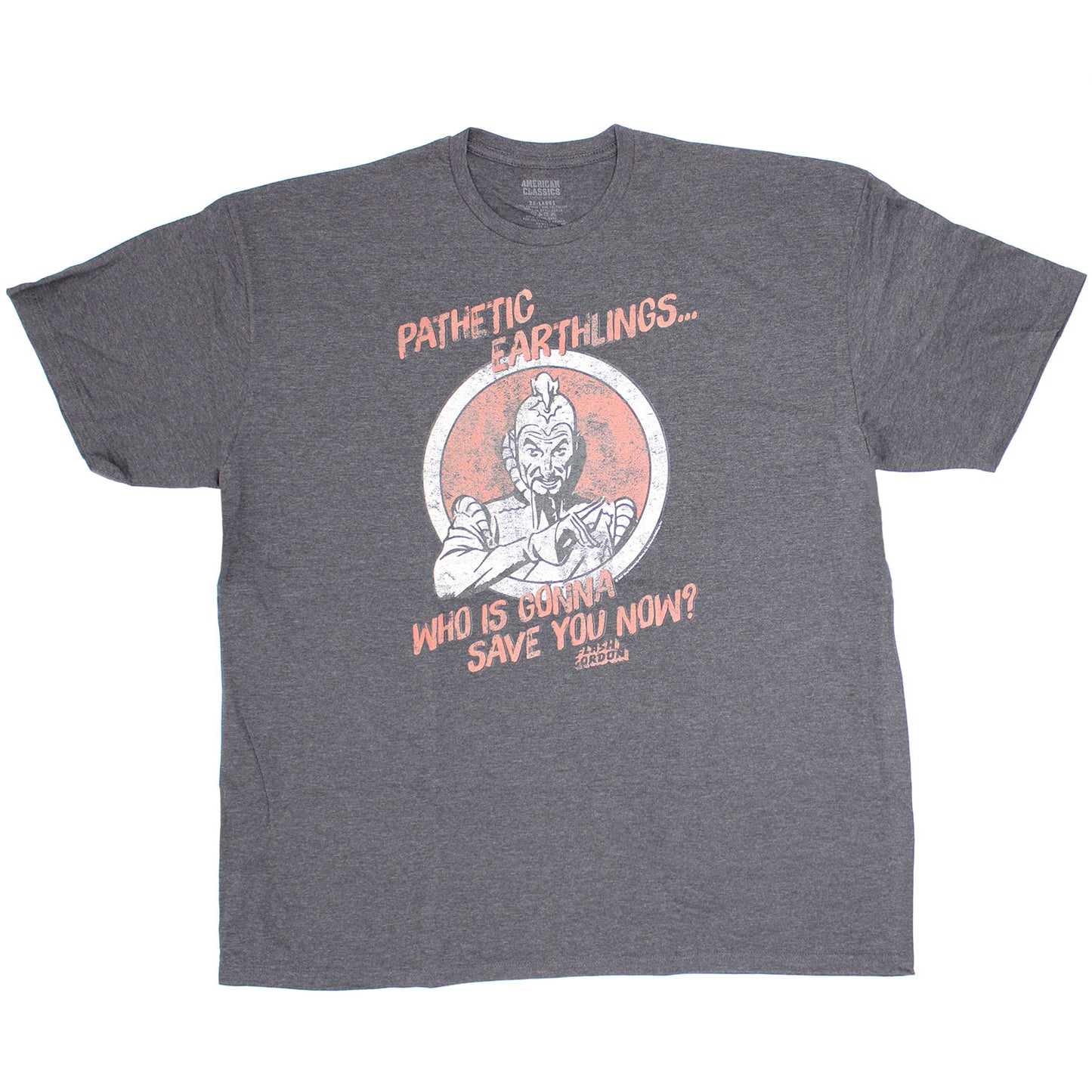 Flash Gordon Pathetic Earthlings Slim Fit T-shirt Front