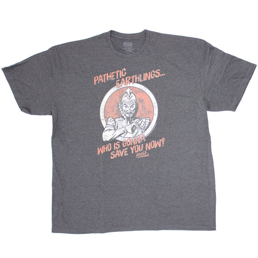 Flash Gordon Pathetic Earthlings Slim Fit T-shirt Front