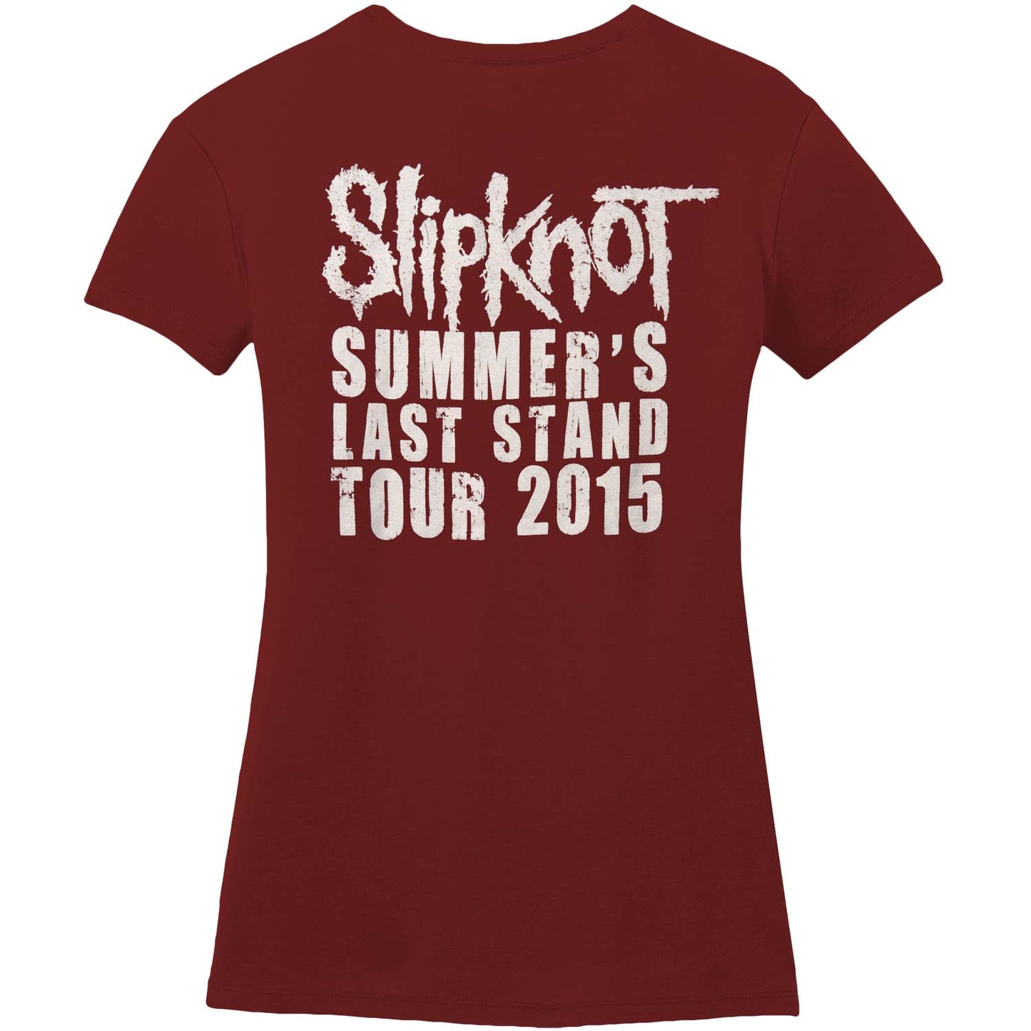 Slipknot Maggots 2015 World Tour Junior Baby Doll Junior Top Back