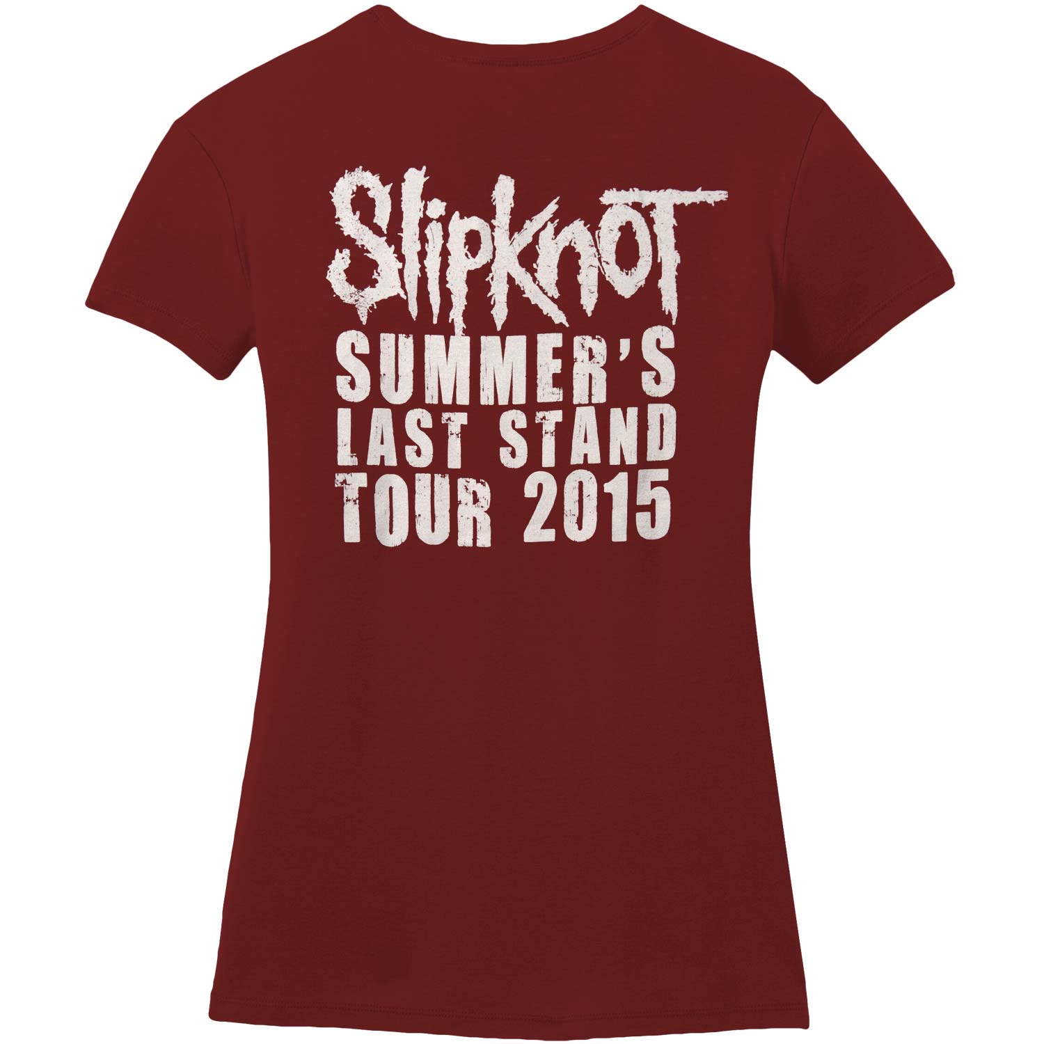 Slipknot Maggots 2015 World Tour Junior Baby Doll Junior Top Back