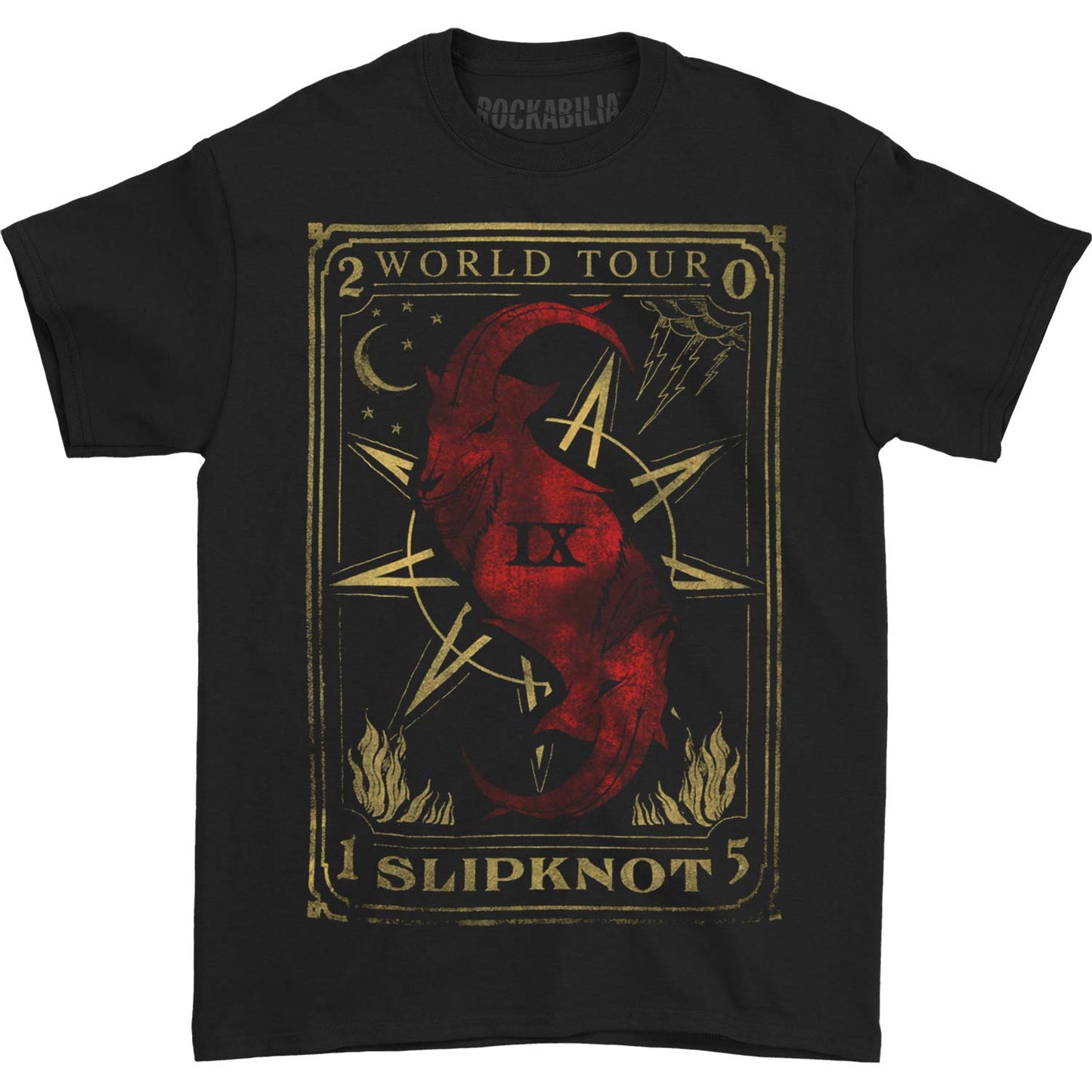 Goat Tarot 2015 Summer's Last Stand Tour T-shirt