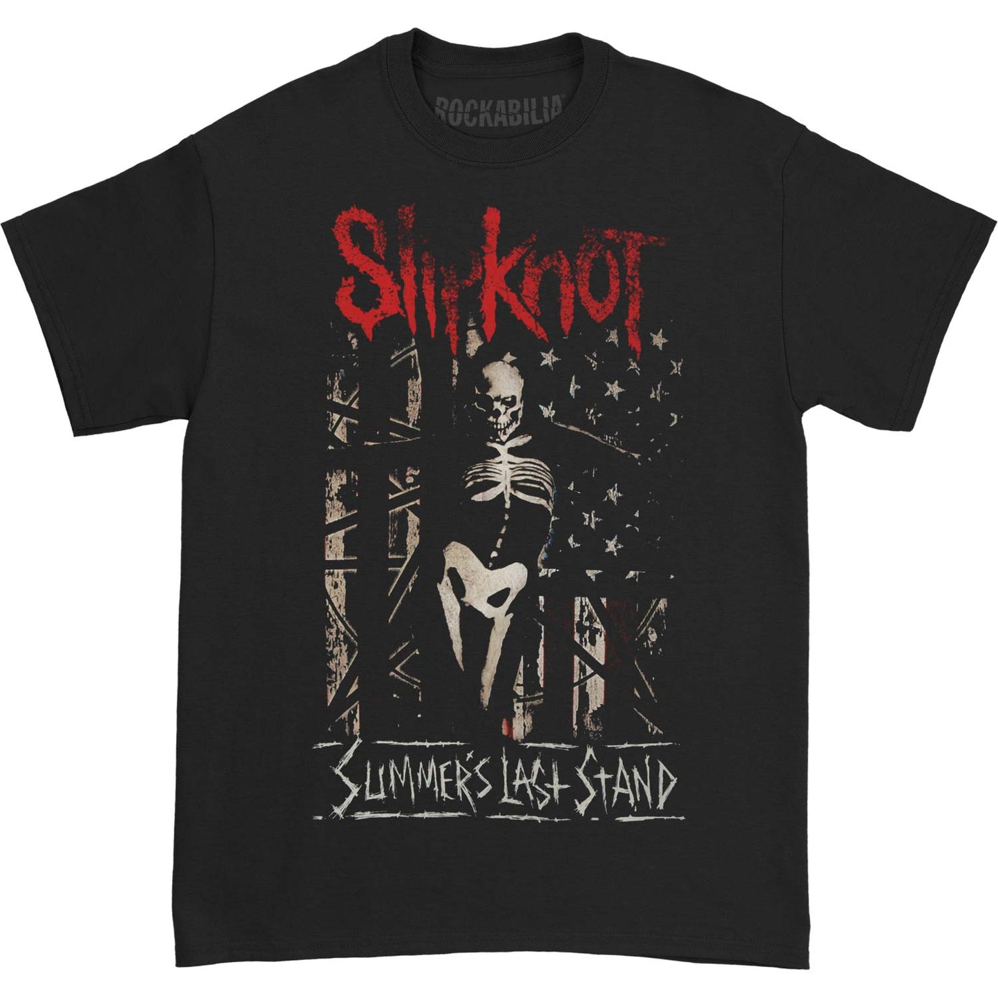 Slipknot U.S. Flag 2015 North American Tour T-shirt