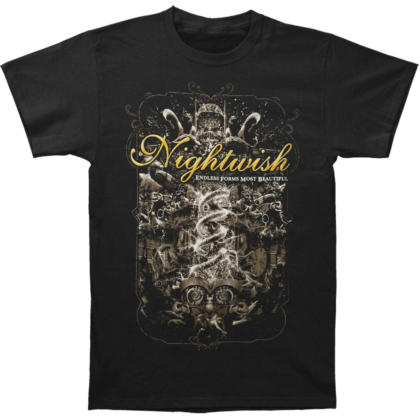 Nightwish Endless Forms Summer Festivals 2016 T-shirt Front
