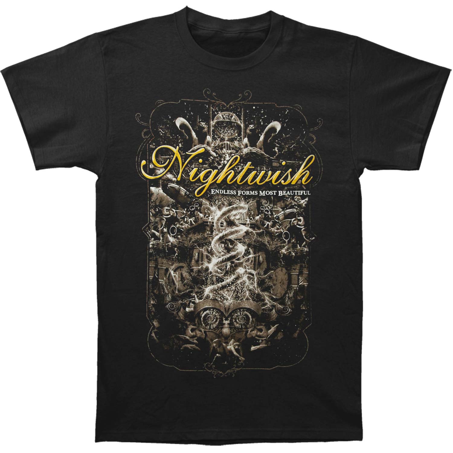 Nightwish Endless Forms Summer Festivals 2016 T-shirt Front