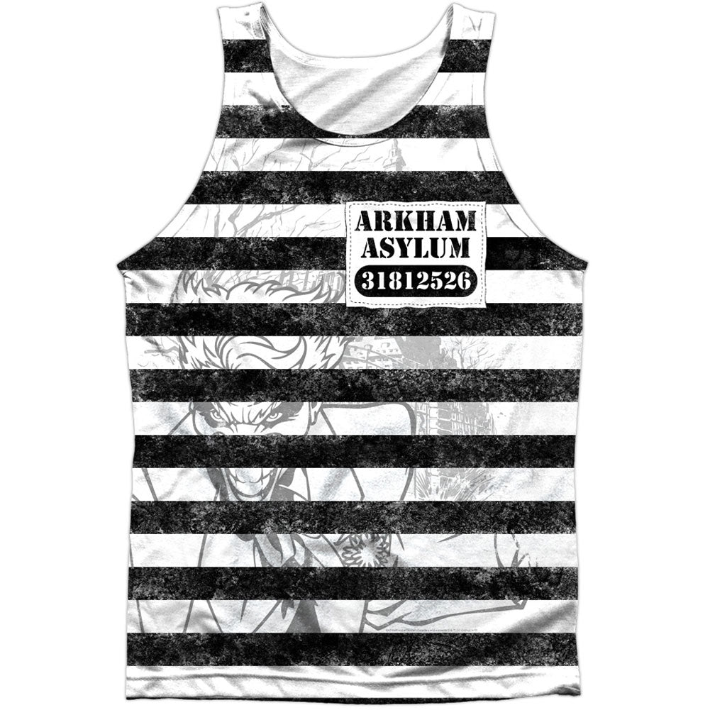 Batman Arkham's Finest 100% Poly Mens Tank