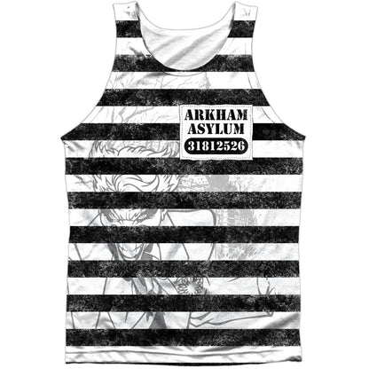 Batman Arkham's Finest 100% Poly Mens Tank