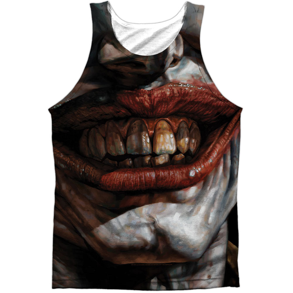 Batman Asylum 100% Poly Mens Tank