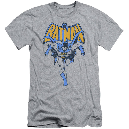 Batman Batman Vintage Run Adult Slim Fit Slim Fit T-shirt