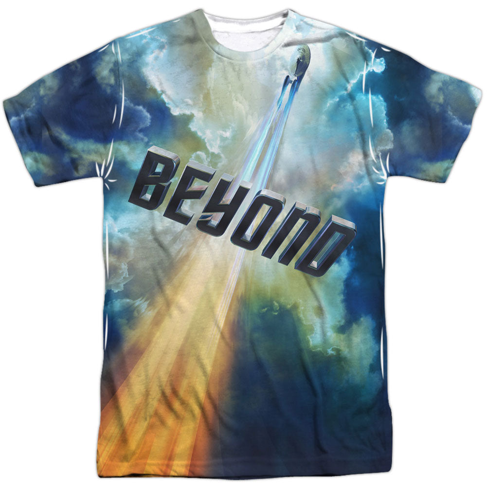 Star Trek Up And Away 100% Poly Front/Back Print Sublimation T-shirt