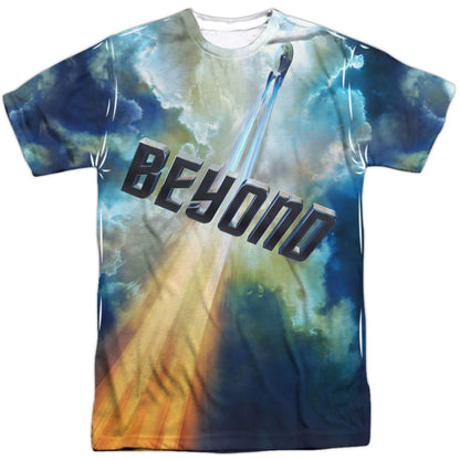 Star Trek Up And Away 100% Poly Front/Back Print Sublimation T-shirt