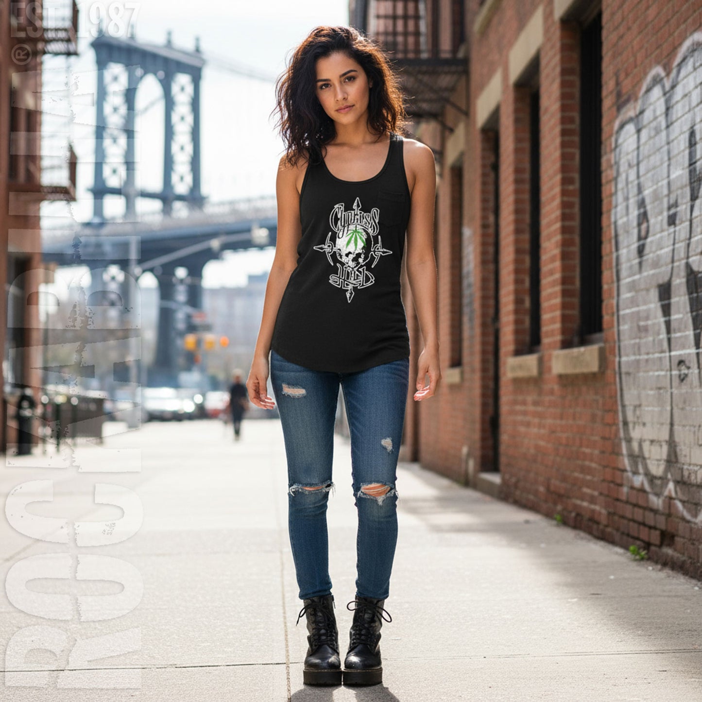 Pothead Women's Racerback Tank Top Womens Tank