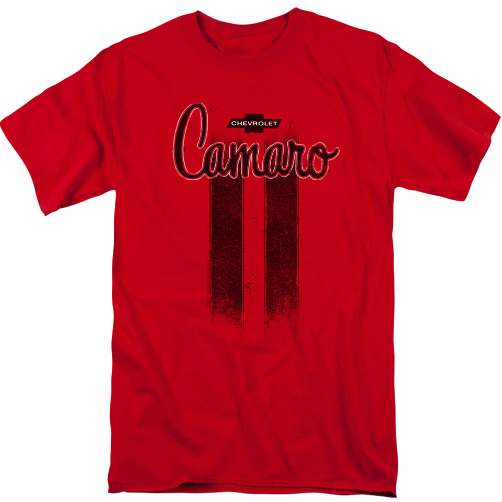 Chevy Camaro Stripes Adult T-shirt