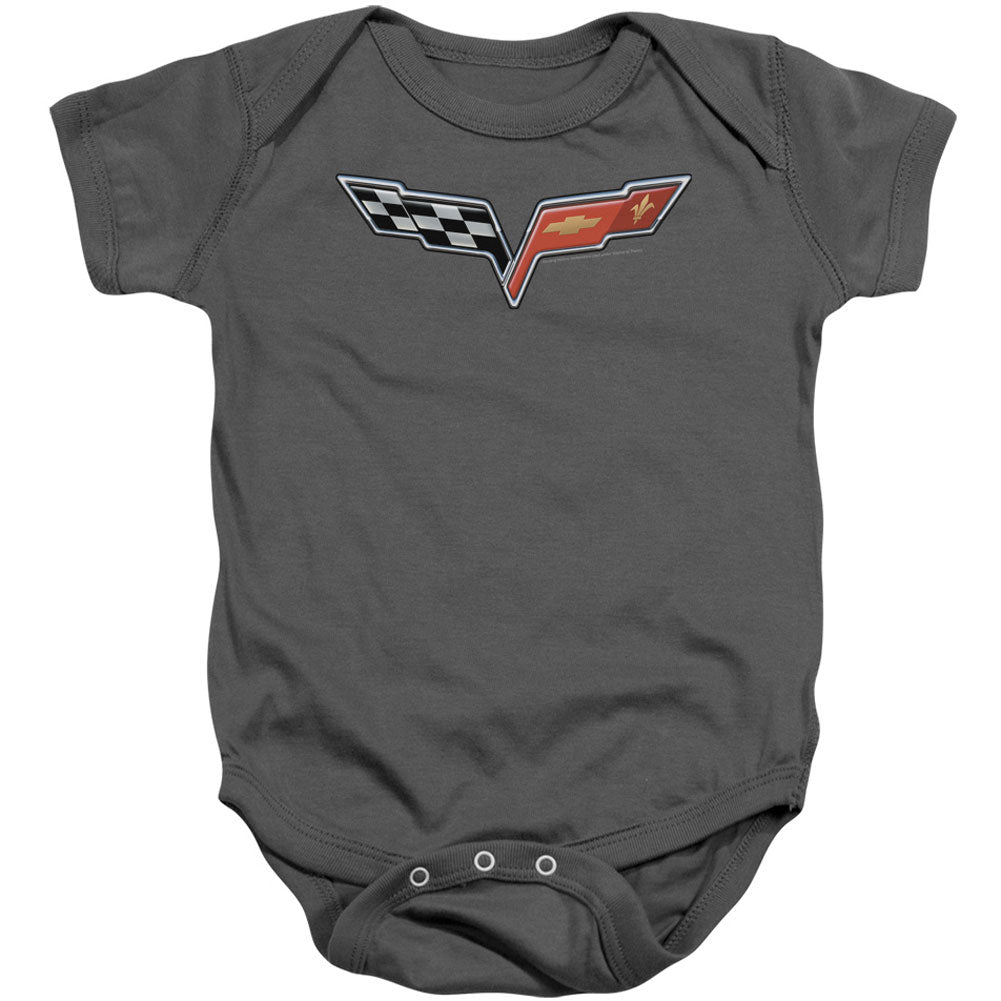 Chevy The Vette Medallion Bodysuit Front