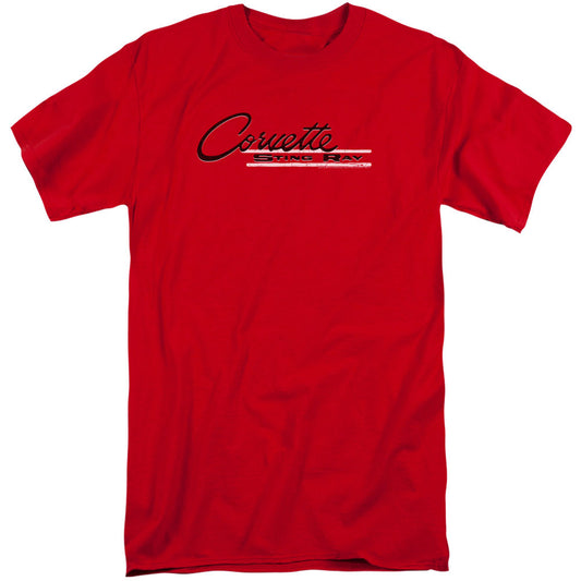 Chevy Retro Stingray Adult Tall T-shirt Tall