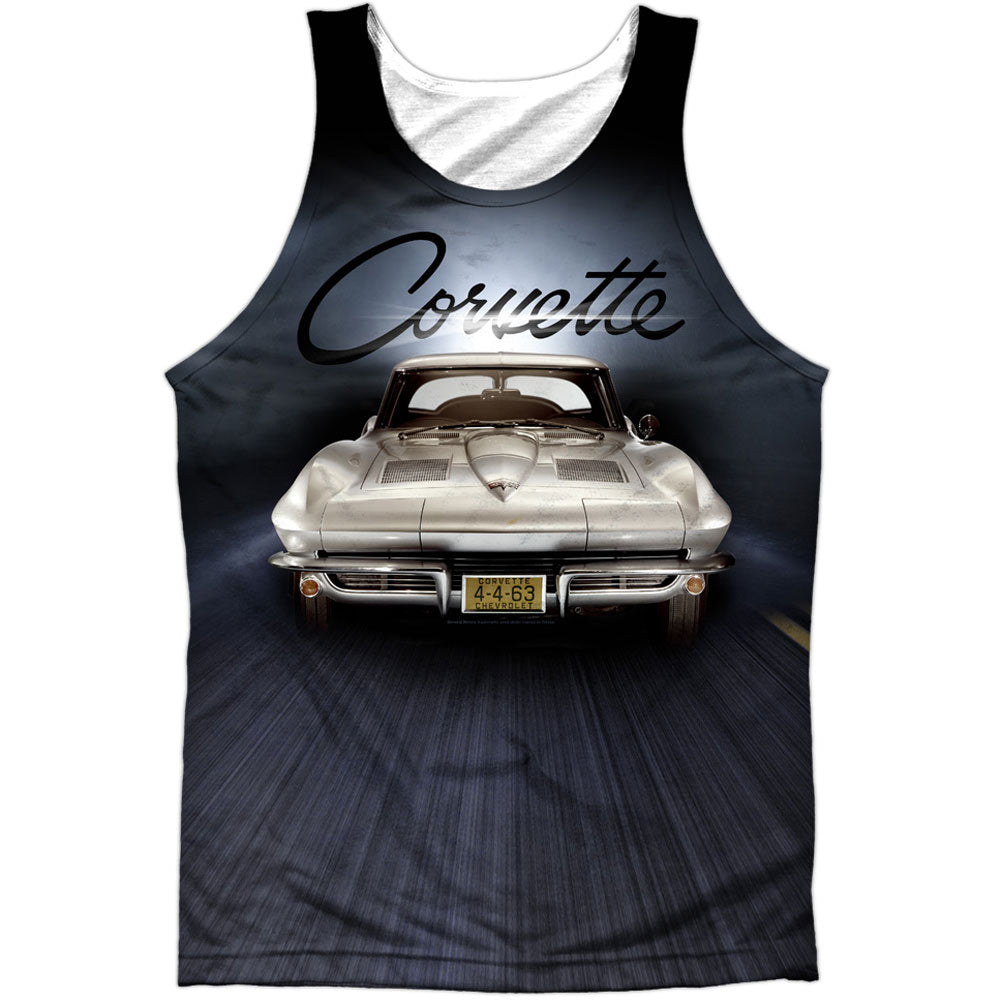 Chevy Bright Lights 100% Poly Front/Back Print Mens Tank