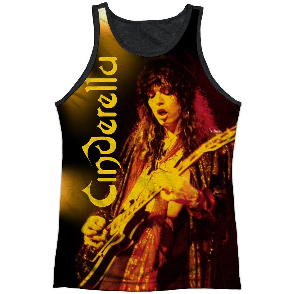 Cinderella Live Show Black Back Mens Tank