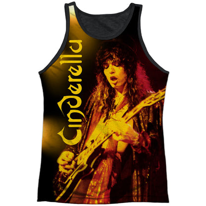Cinderella Live Show Black Back Mens Tank