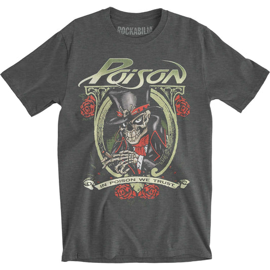 In Poison We Trust Slim Fit T-shirt Front