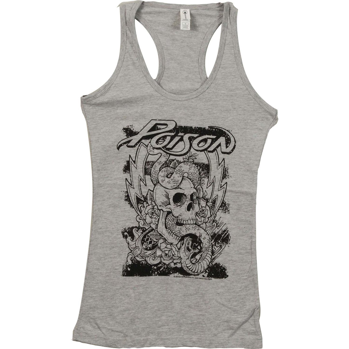 Skull Snake Lightning Womens Tank