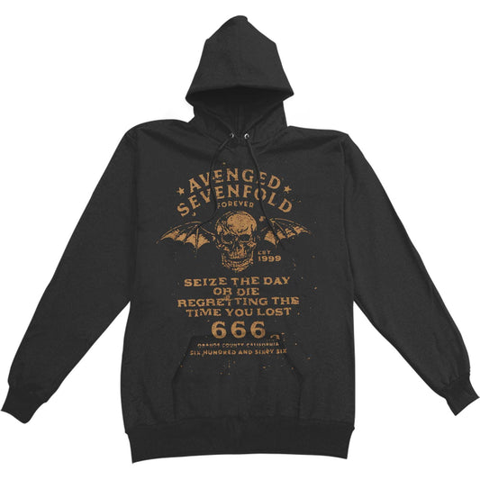 Avenged Sevenfold Seize The Day Hooded Sweatshirt Front