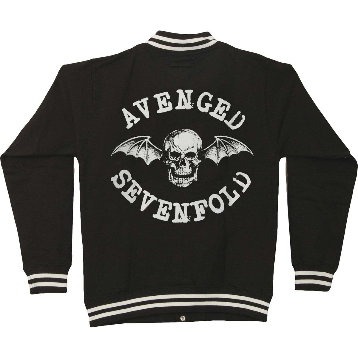 Avenged Sevenfold Death Bat (Back Print) Varsity Jacket Back