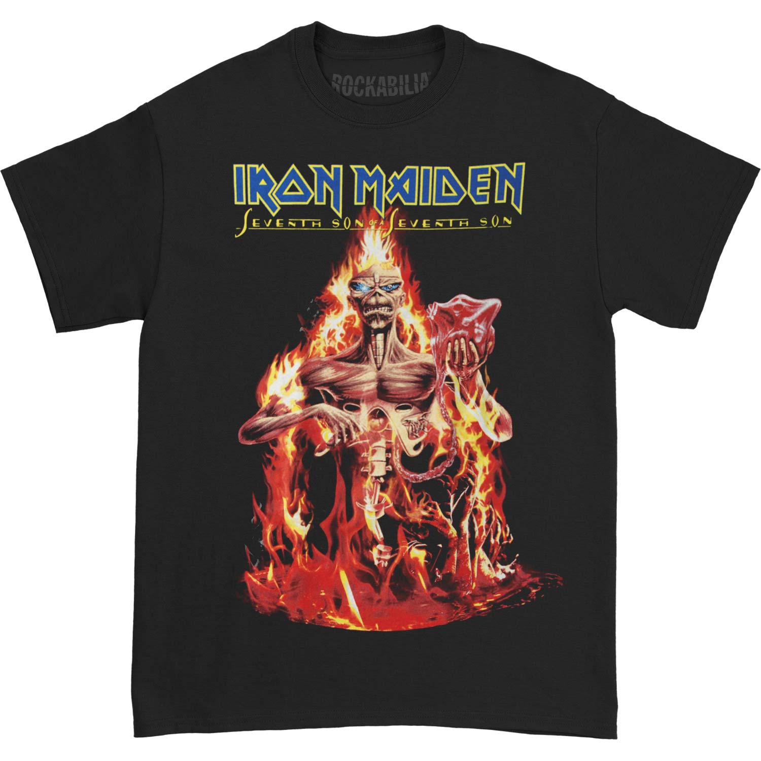 Iron Maiden Seventh Son T-shirt Front
