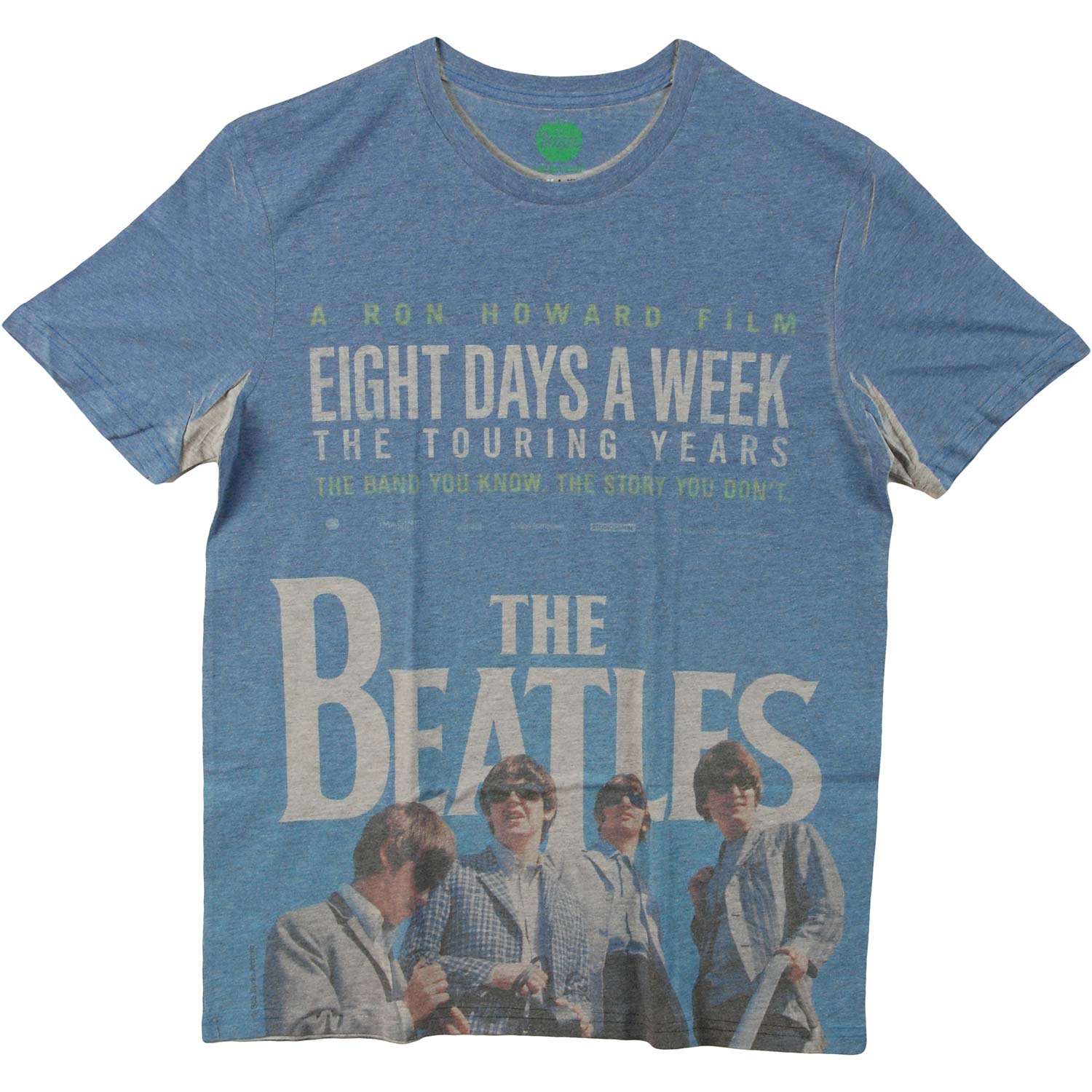 Beatles 8 Days A Week Movie Poster (Sublimated) Sublimation T-shirt Front