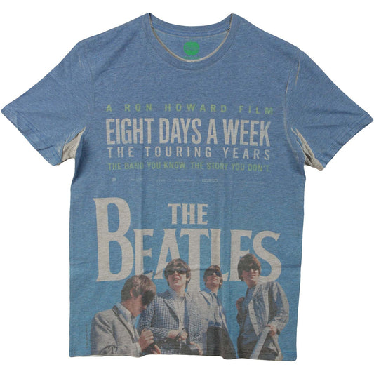 Beatles 8 Days A Week Movie Poster (Sublimated) Sublimation T-shirt Front