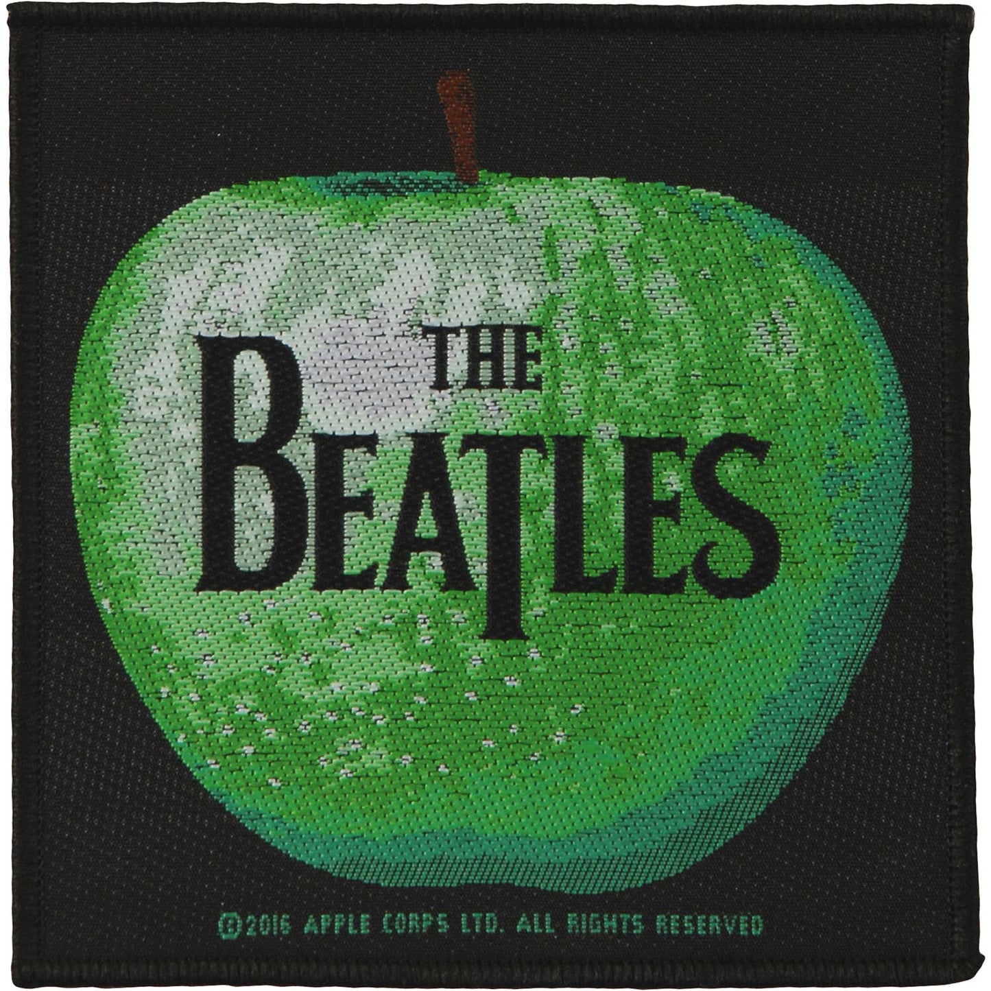 Beatles Apple & Logo Woven Patch Front