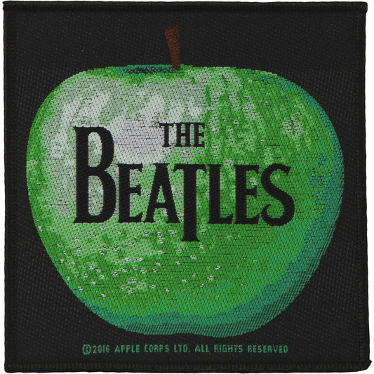 Beatles Apple & Logo Woven Patch Front