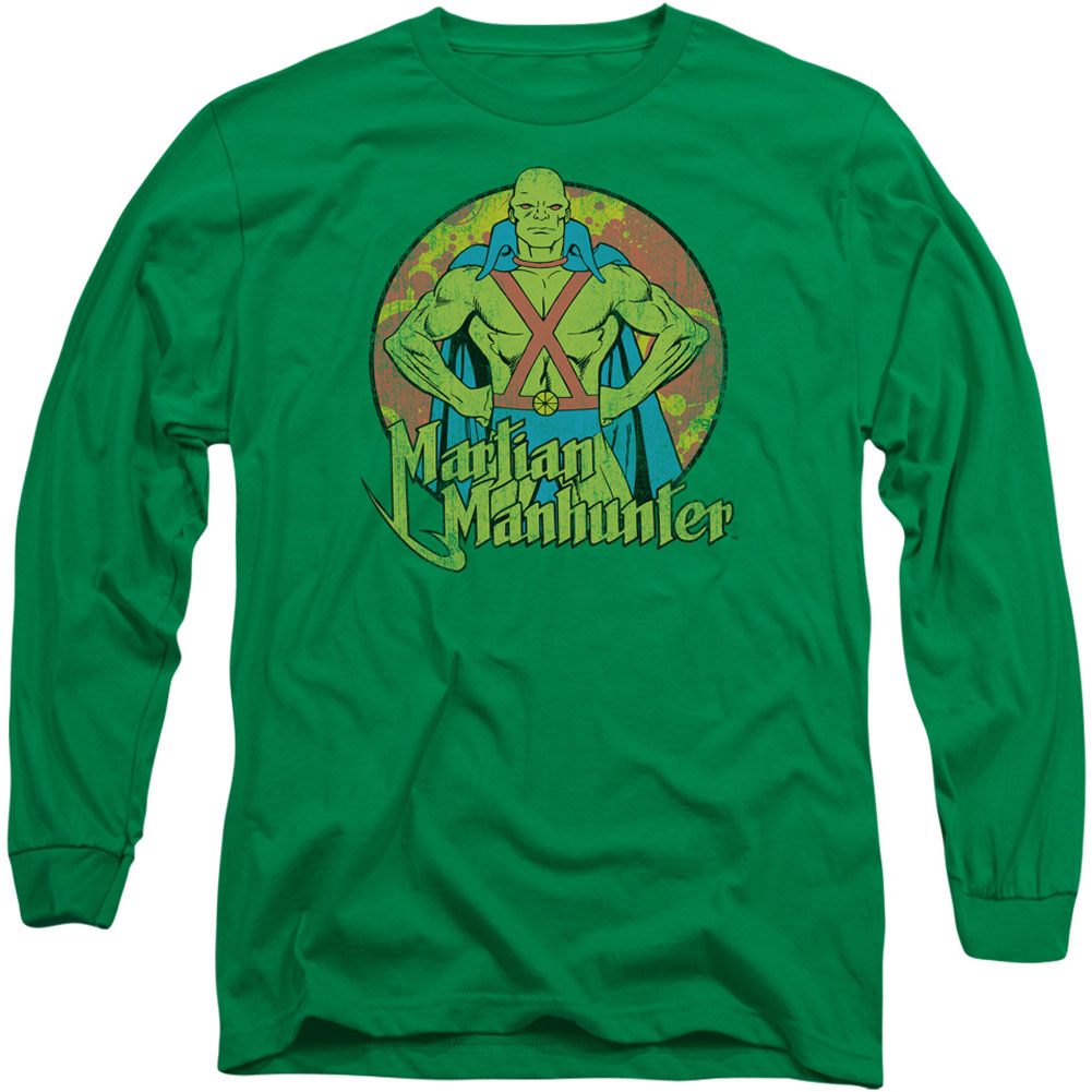 DC Comics Martian Manhunter Long Sleeve