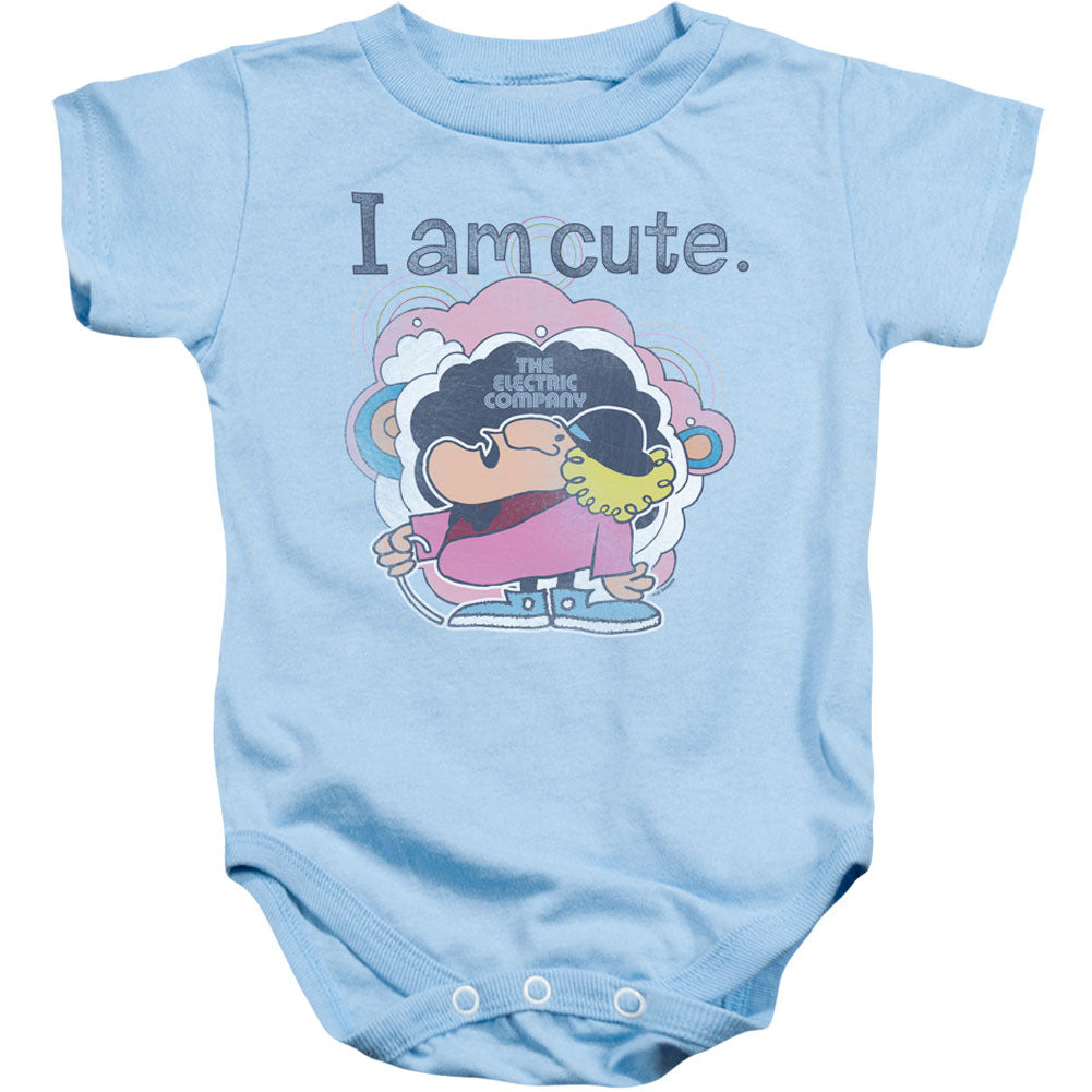Electric Company I Am Cute Bodysuit Front