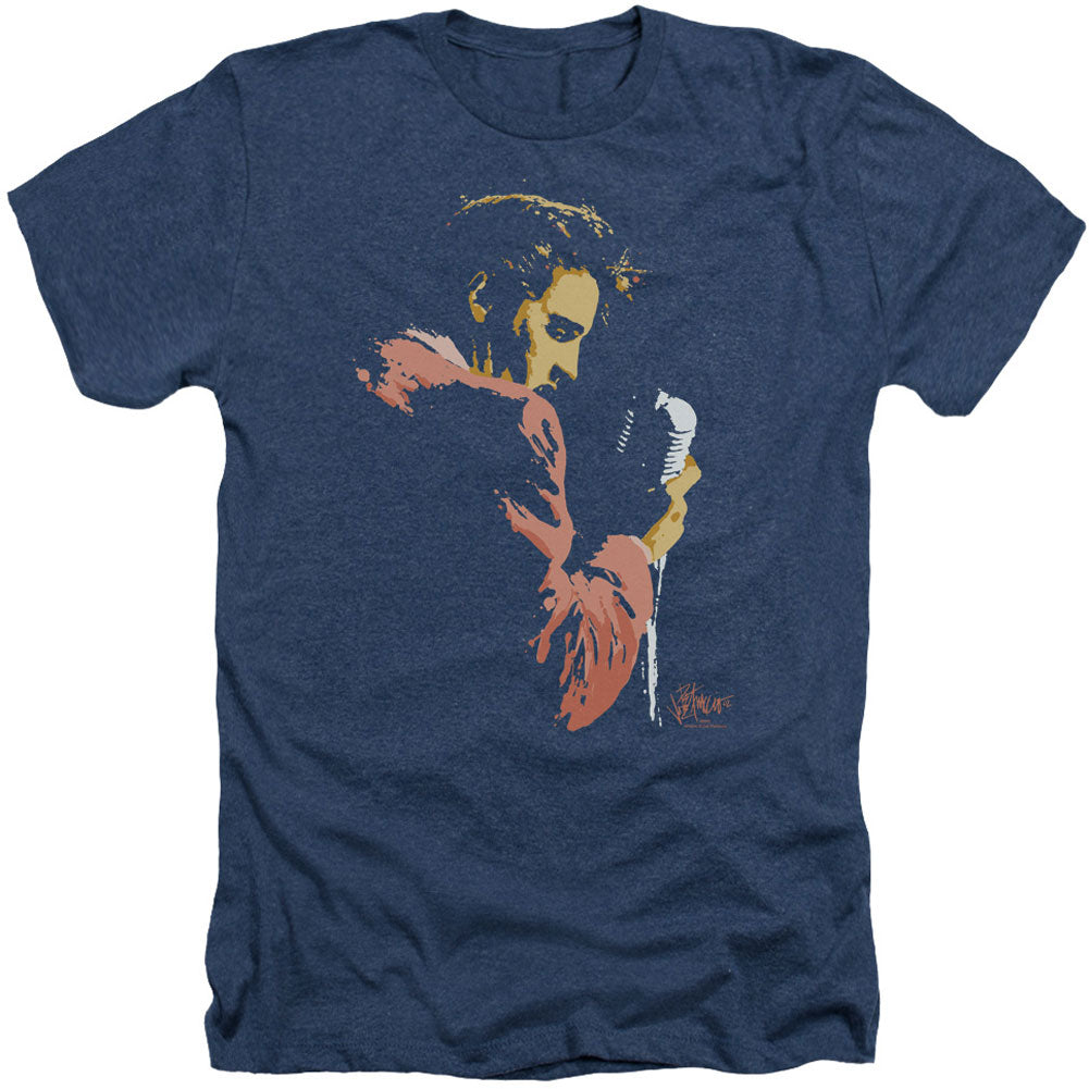 Elvis Presley Early Elvis Adult Heather 40% Poly T-shirt