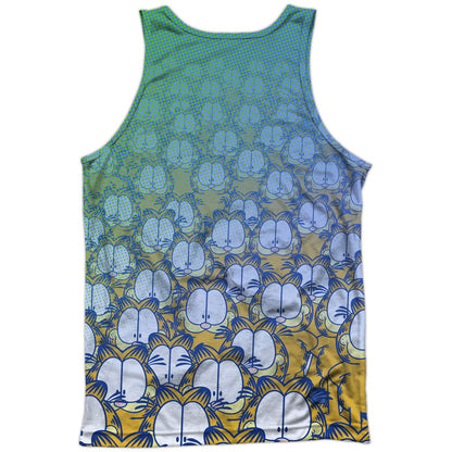 Goofy Face 100% Poly Front/Back Print Mens Tank